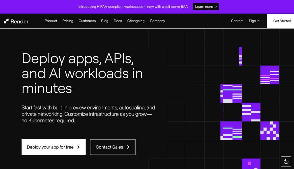 Cloud Hosting for Startups - Render